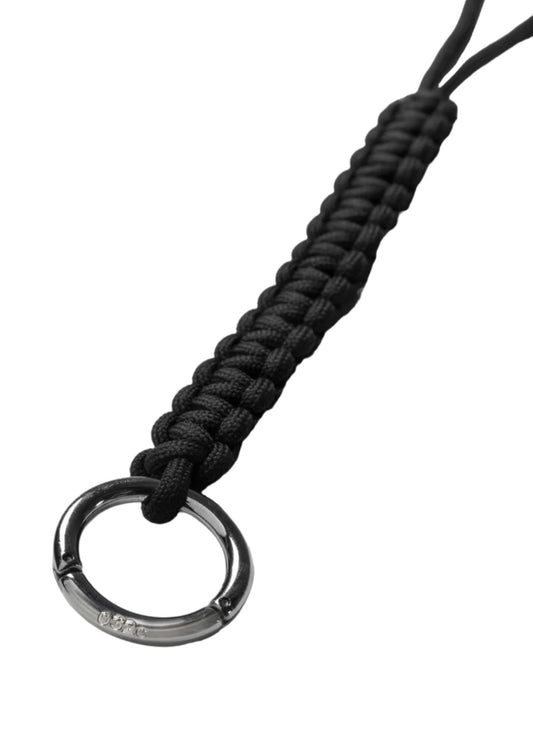 Uniform Lanyard Keychain-Black