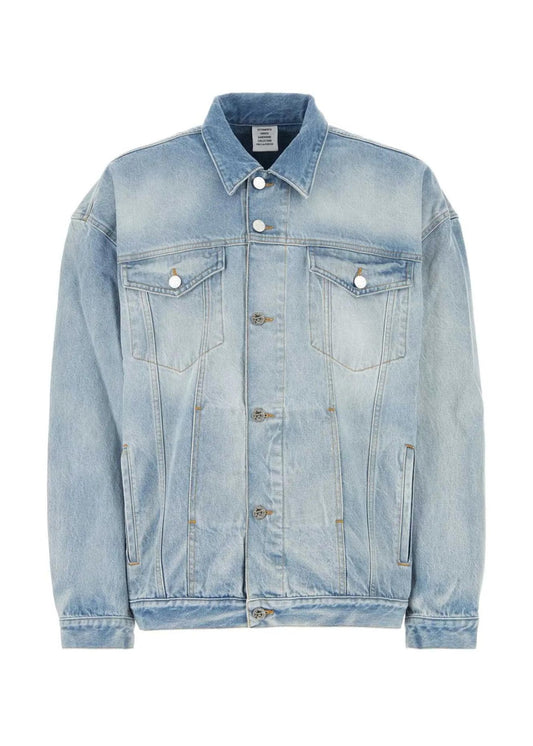 Over Sized Jacket-Denim Blue