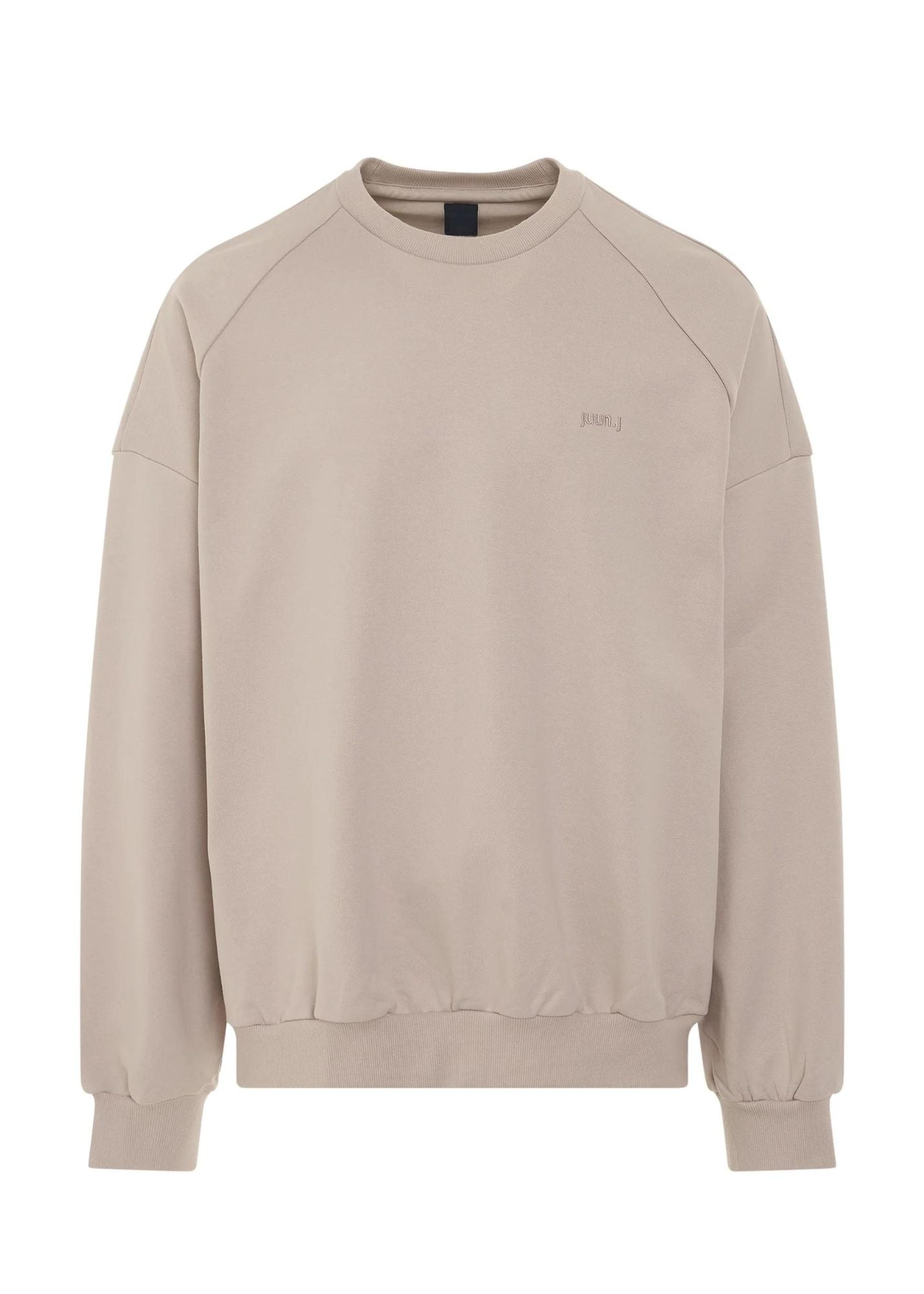 Moon Graphic Sweatshirt-Beige