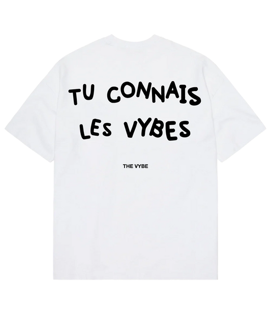 Tu Connais Les Vybe Tee White