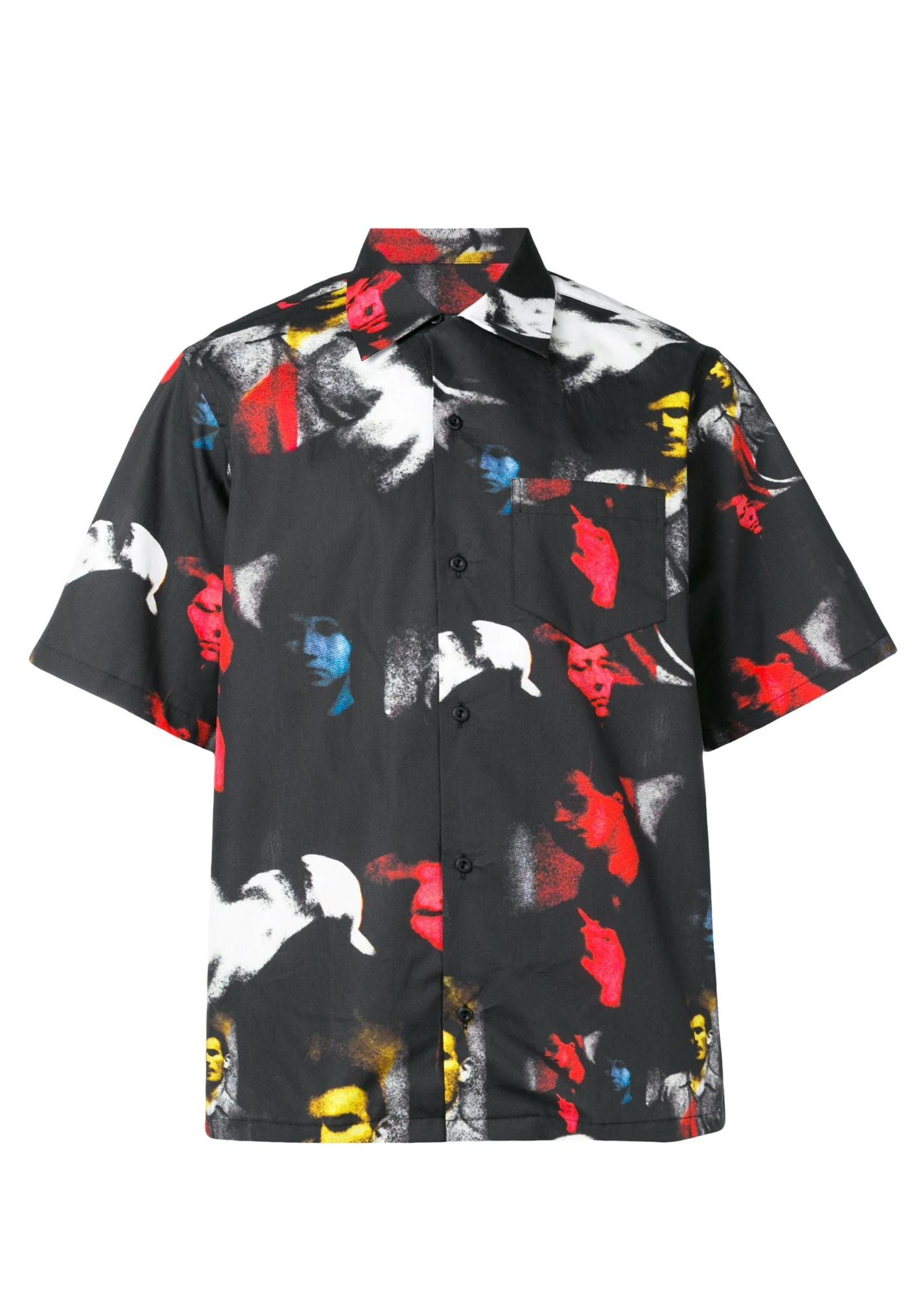 Cotton Printed Shirt-Multicolour