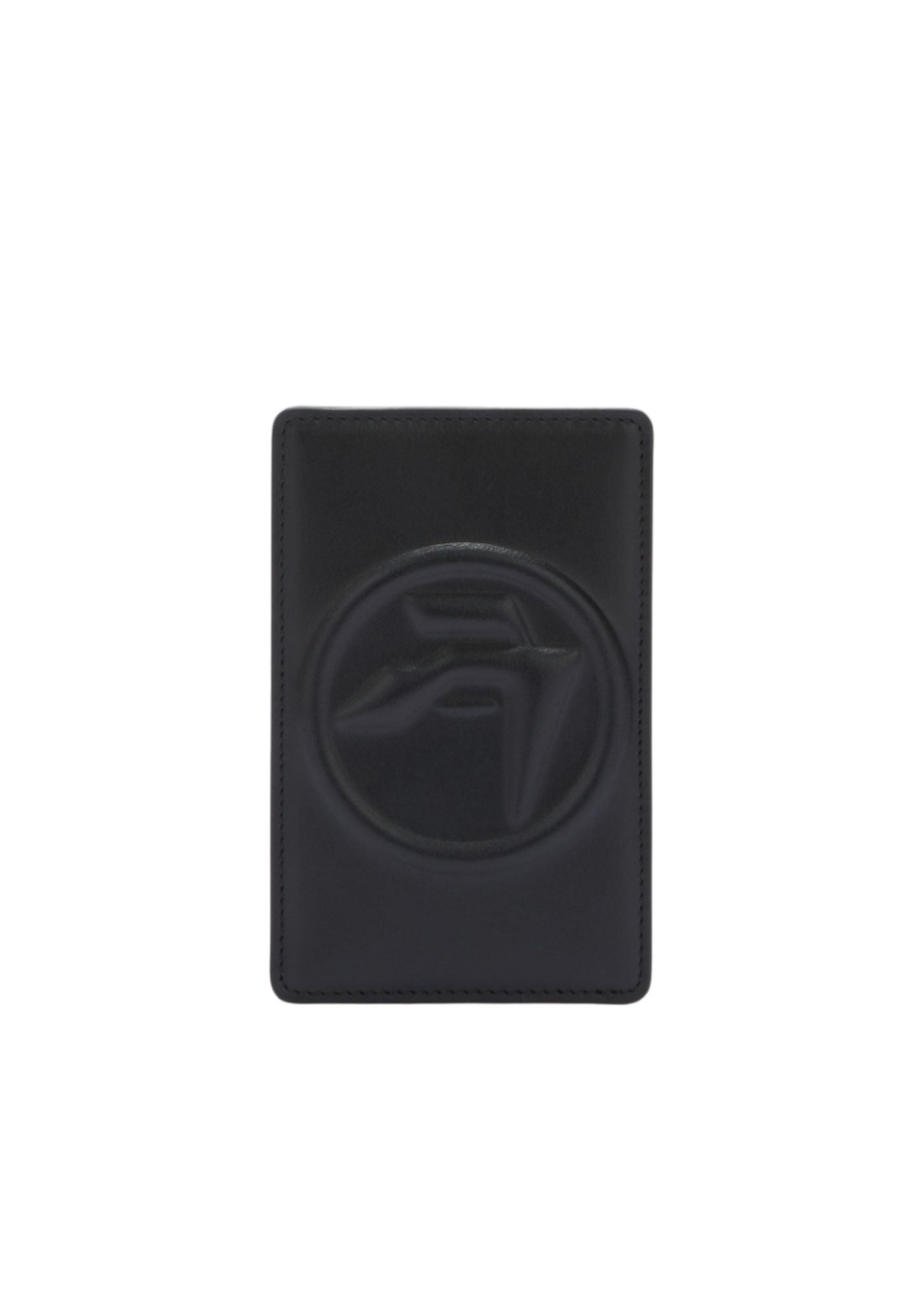 Amblem Card Holder-Black