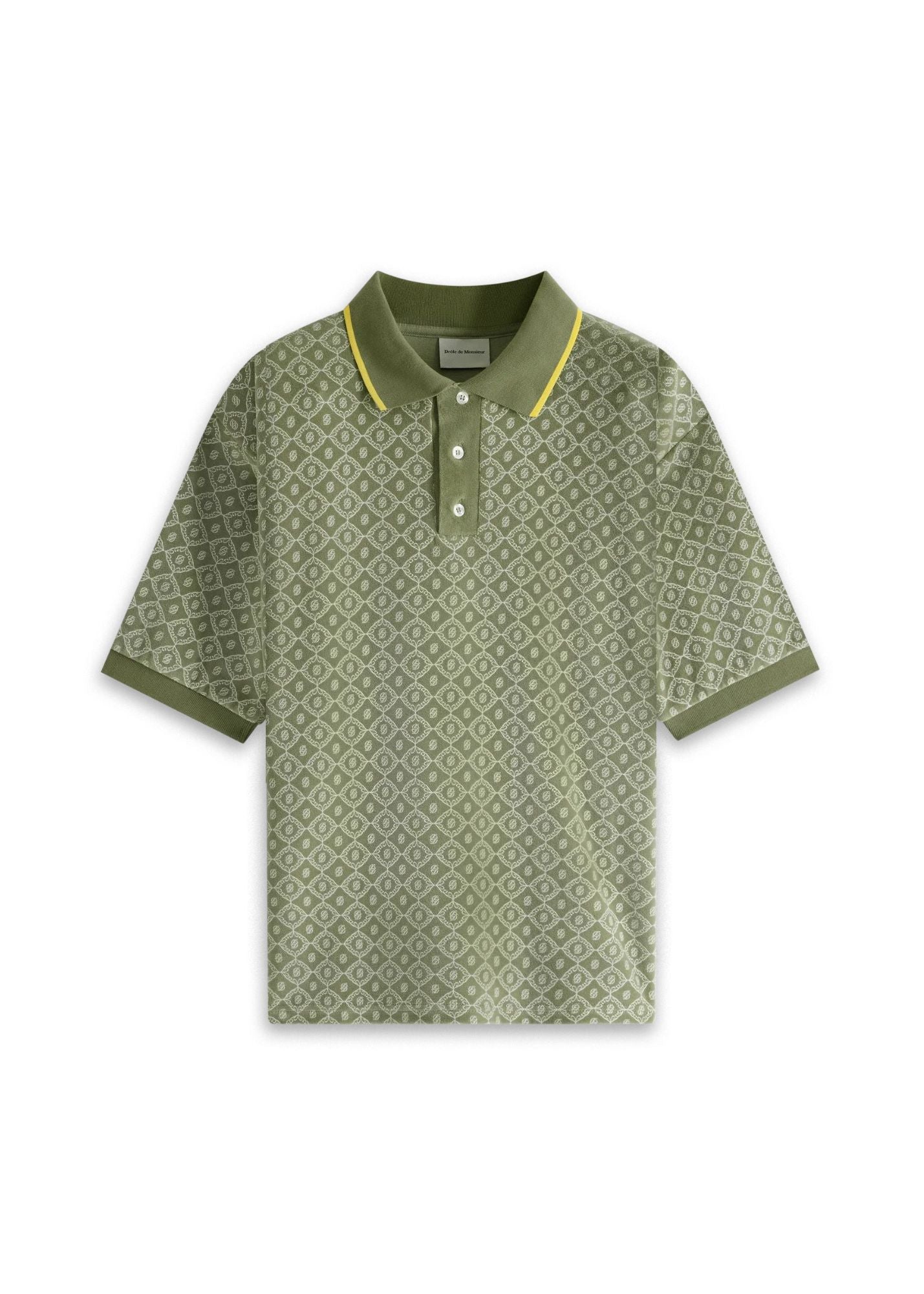 Polo Monogramme Green