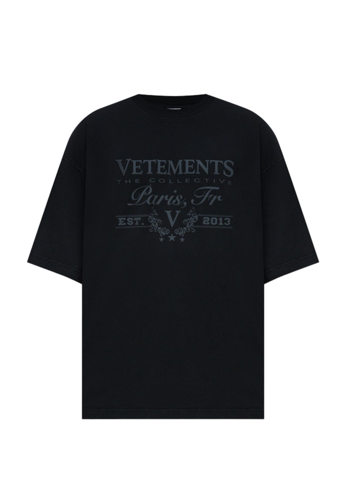 Paris T-Shirt-Black