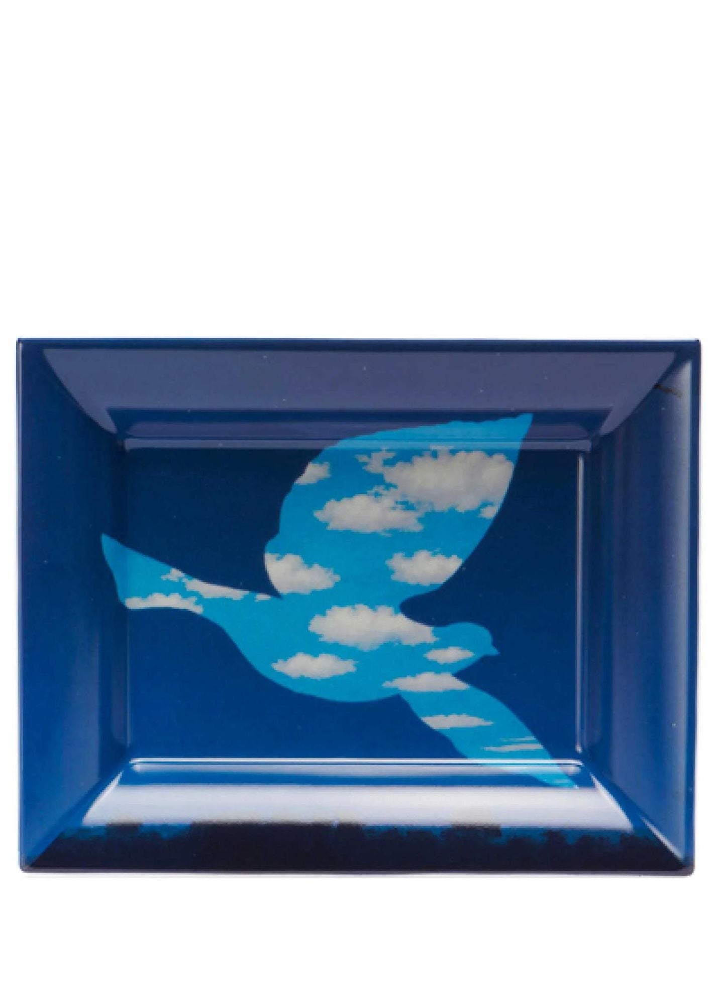 Magritte Tray in Limoges porcelain Le Retour