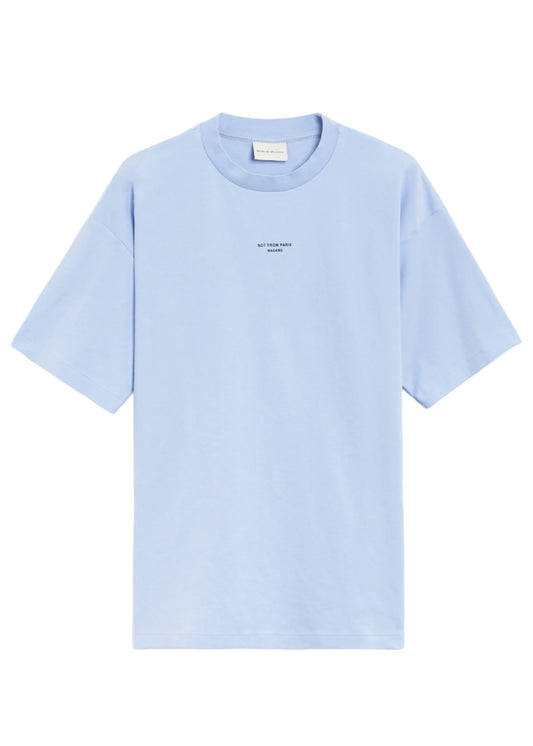 Slogan T-Shirt Light Blue