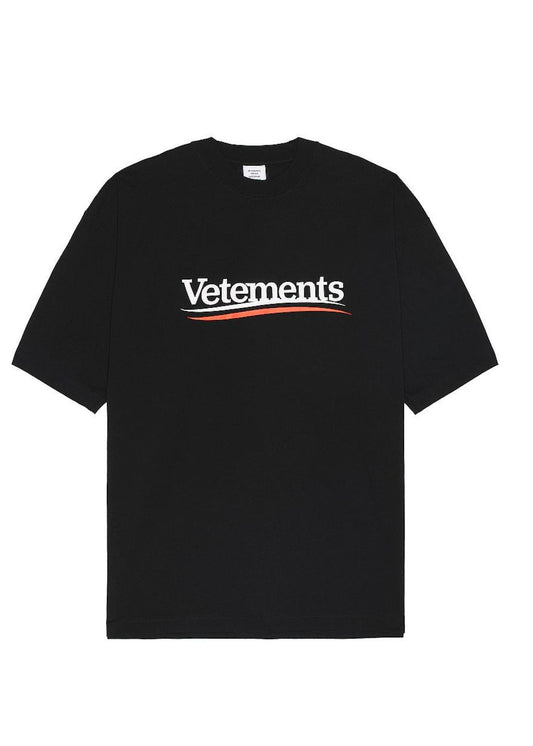 Campaign Logo T-Shirt-Black