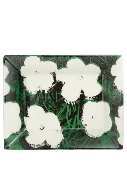 Andy Warhol tray White Flowers